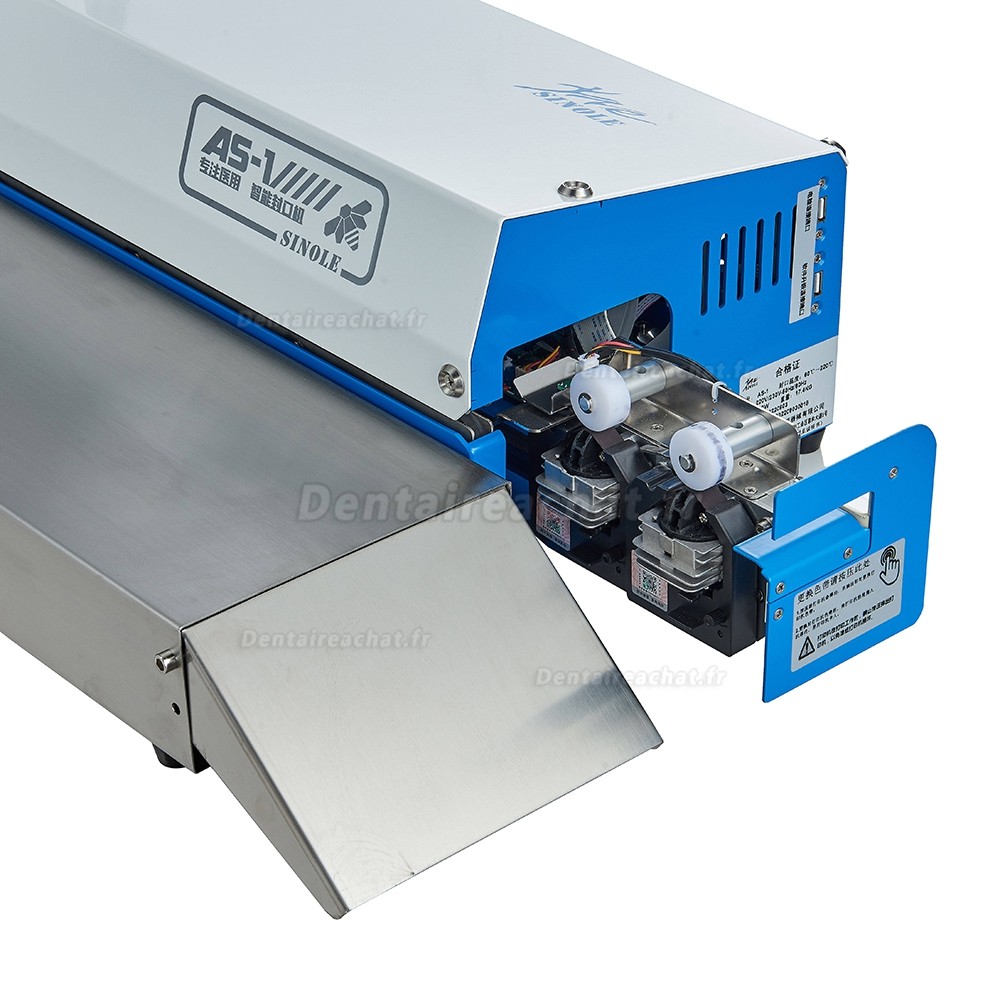 Thermosoudeuse stérilisation dentaire automatique Sinole AS-1 avec découpe